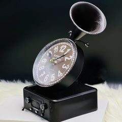 Gramophone Desktop Clock