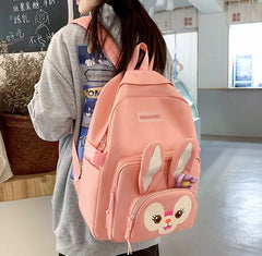 5 Pcs Set Backpack For Girls 2025