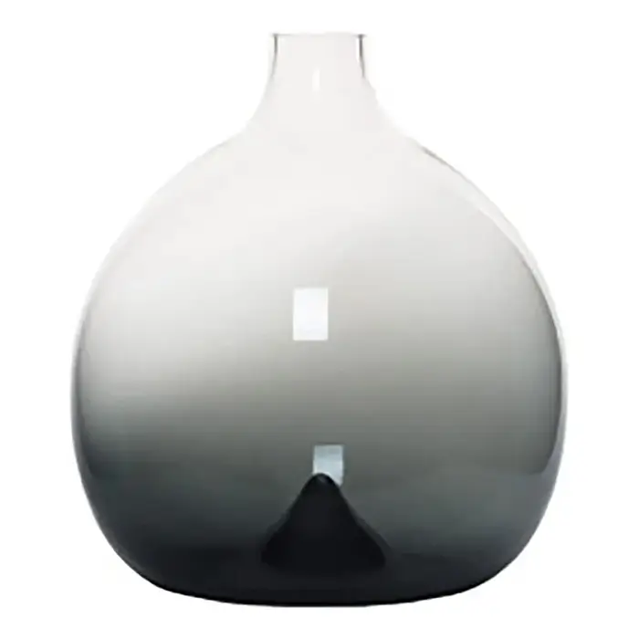 Hand Blown Pot Belly Glass Vase