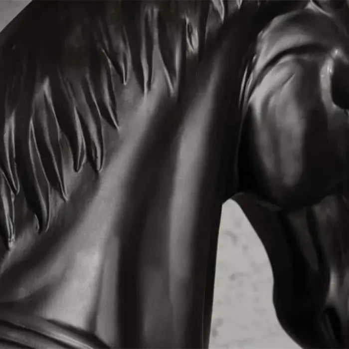 Resin Horse Statue Floor Lamp