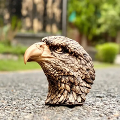 Bronze Eagle Head Ornament