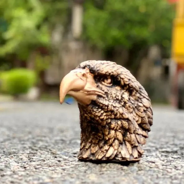 Bronze Eagle Head Ornament