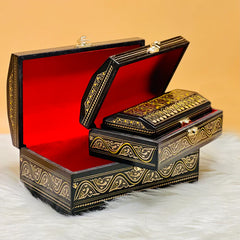 MDF Handcrafted Jewellery Box (Set of 3)