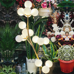 Milky White Glowing Tree Floor Lamp