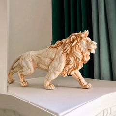 Safari Lion Statue