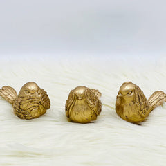 Gleaming Sparrow (Set of 3)