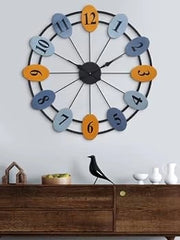 Nordic Ferris Wheel Wall Clock