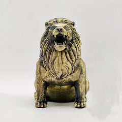 Idol Of Brass King Lion Ash Tray