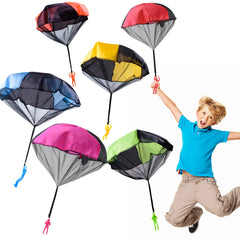 Hand Throw Parachute Men Toy - 1Pc