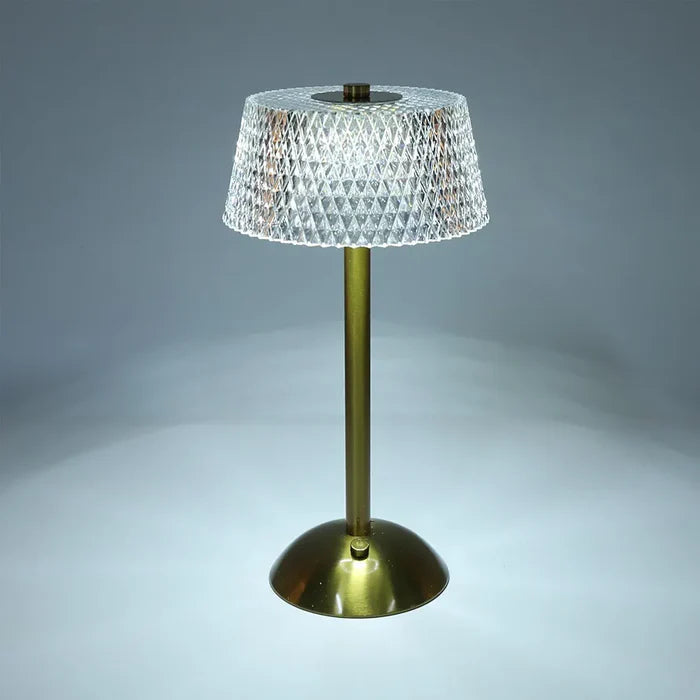Cordless Touch Dimmable Crystal Lamp (3 Colors)