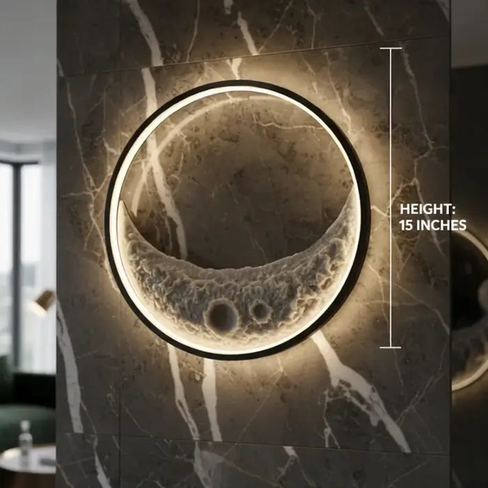 Cosmic Delight Wall Moon Lamp