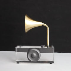 Crystal Player Radio Ornament