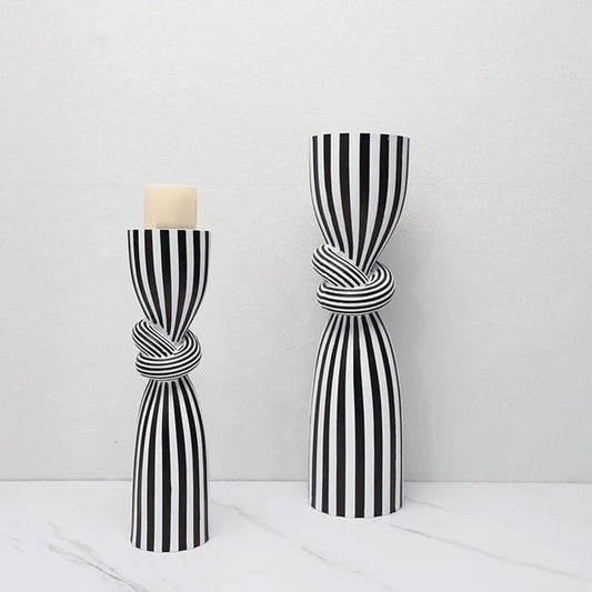 Striped Kink Candlestick Ornaments