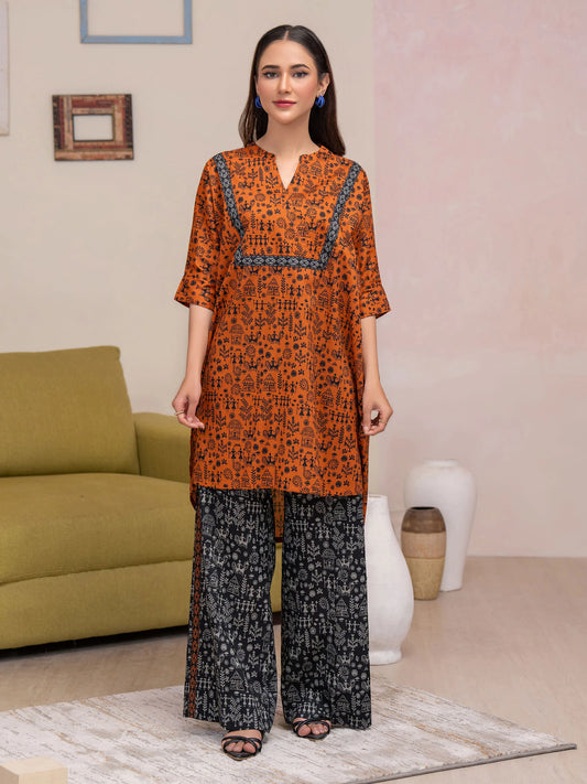 2 Piece Lawn Suit-Printed (Unstitched)