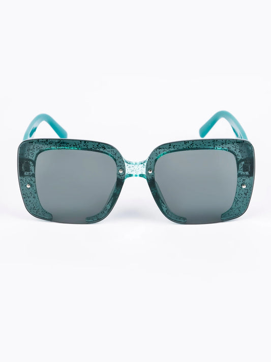 Over Sized Glittered Sunglasses