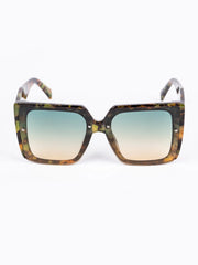 Printed Green Sunglasses