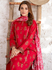 3 Piece Lawn Suit-Paste Print (Unstitched)