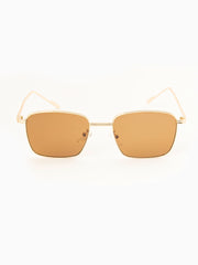 Metallic Rim Sunglasses