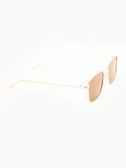 Metallic Rim Sunglasses