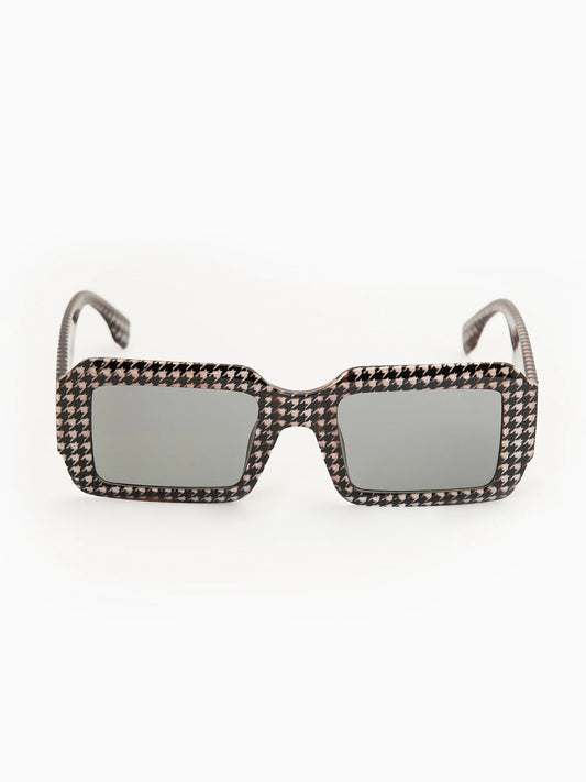 Geometric Print Sunglasses