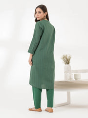 2 Piece Yarn Dyed Suit-Embroidered (Pret)