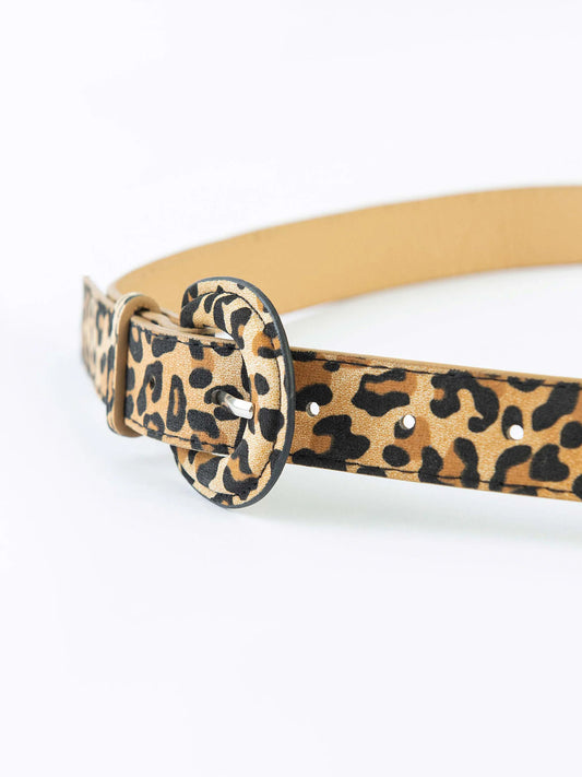 Leapord Print Belt