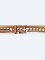 Narrow Leather Belt