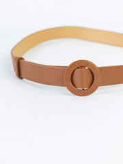 Round Buckle Belt