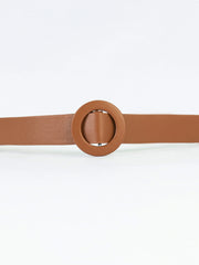 Round Buckle Belt