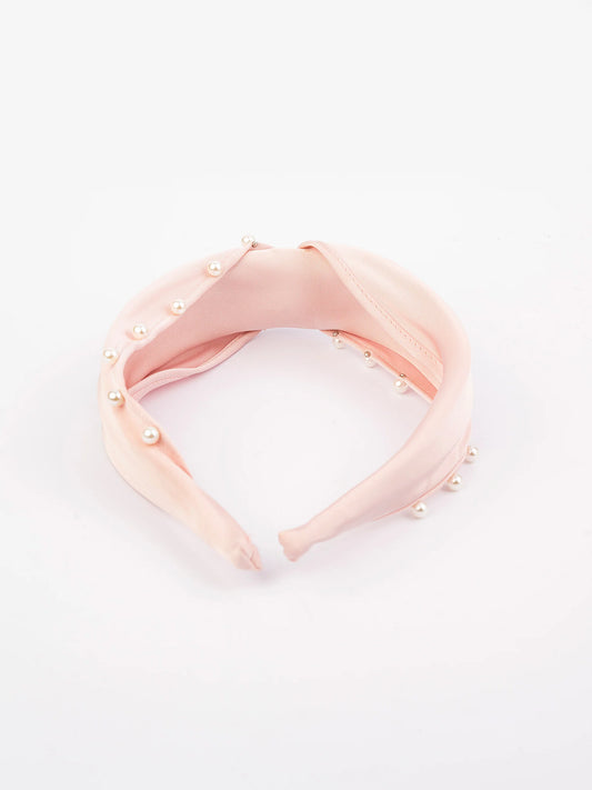 Pearl Embellished Hair Band