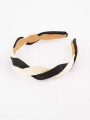 Tri Tone Braided Hair Band