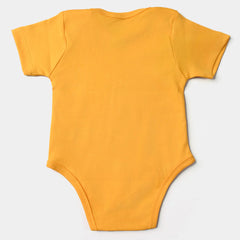 INFANT UNISEX COTTON INTERLOCK ROMPER NANA & NANI-CITRUS