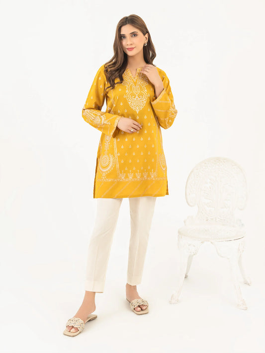 Cambric Kurti-Paste Print (Pret)