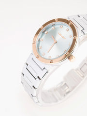 Rhinestone Embellished Watch