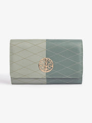 Stitch Patterned Clutch