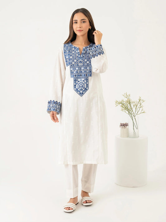 2 Piece Lawn Suit-Embroidered(Pret)