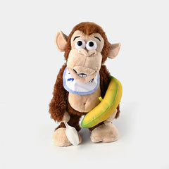 Crying Monkey Electric Plush Toy Don't take his Banana!