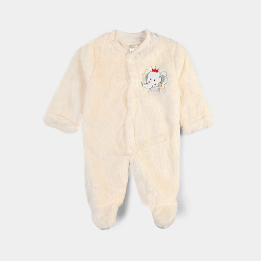 INFANT UNISEX ROMPER-CREAM