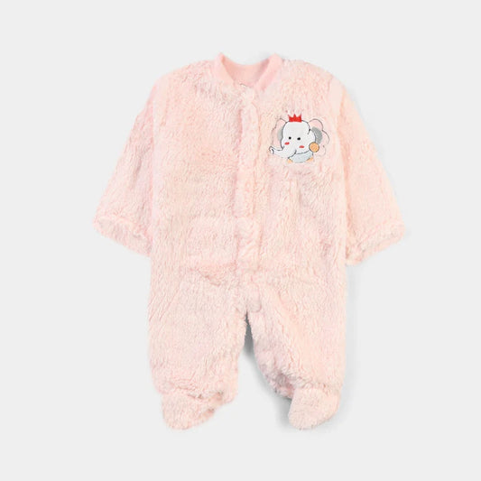 INFANT UNISEX ROMPER-BABY PINK