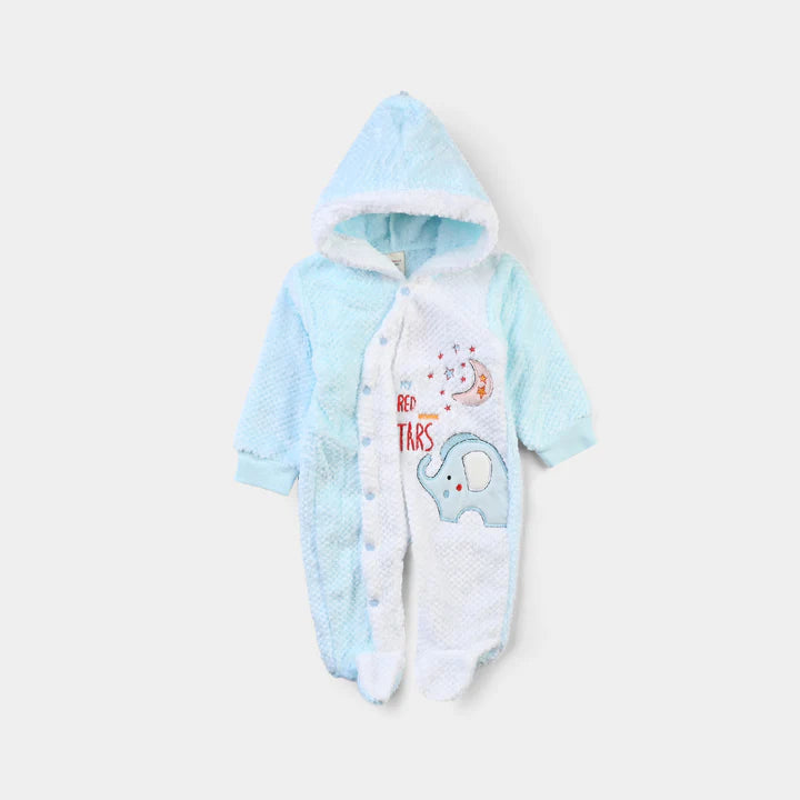 INFANT UNISEX ROMPER-BLUE