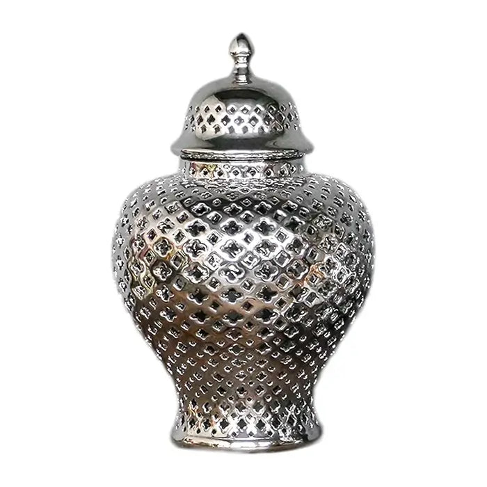Decorative Ginger Jar with Lid (Set Of 2)