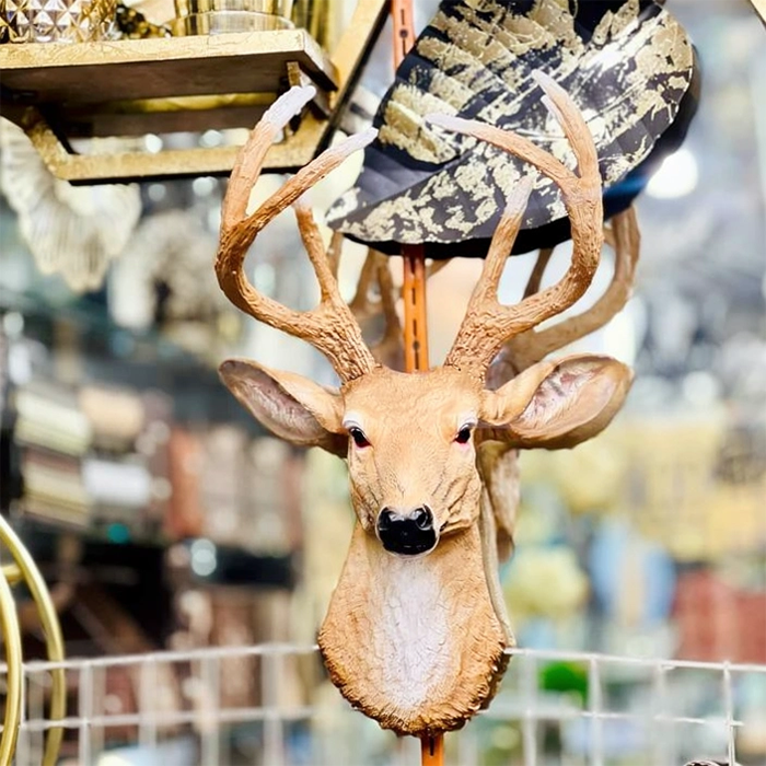 Deer Wall Hanging Face