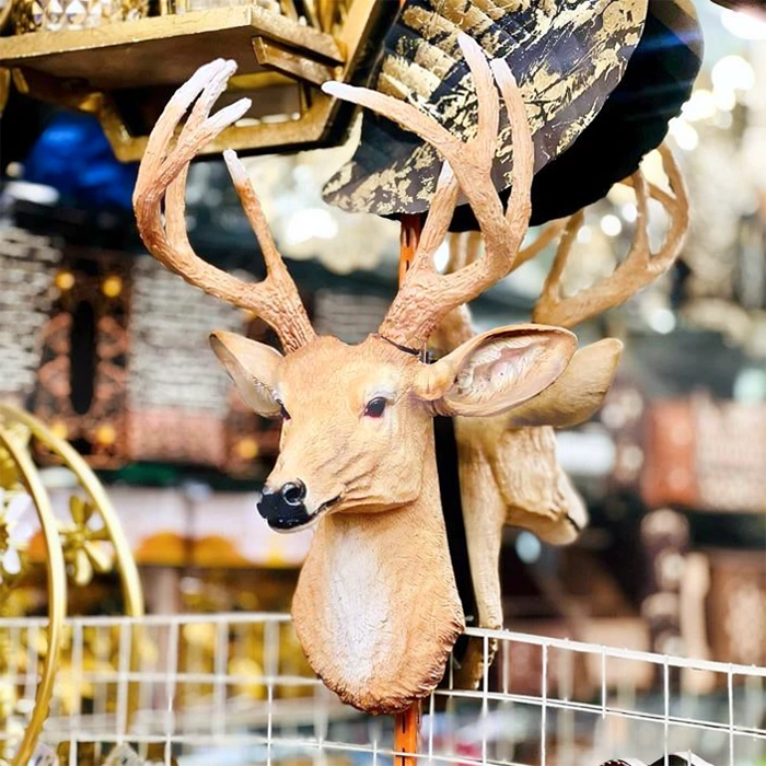 Deer Wall Hanging Face