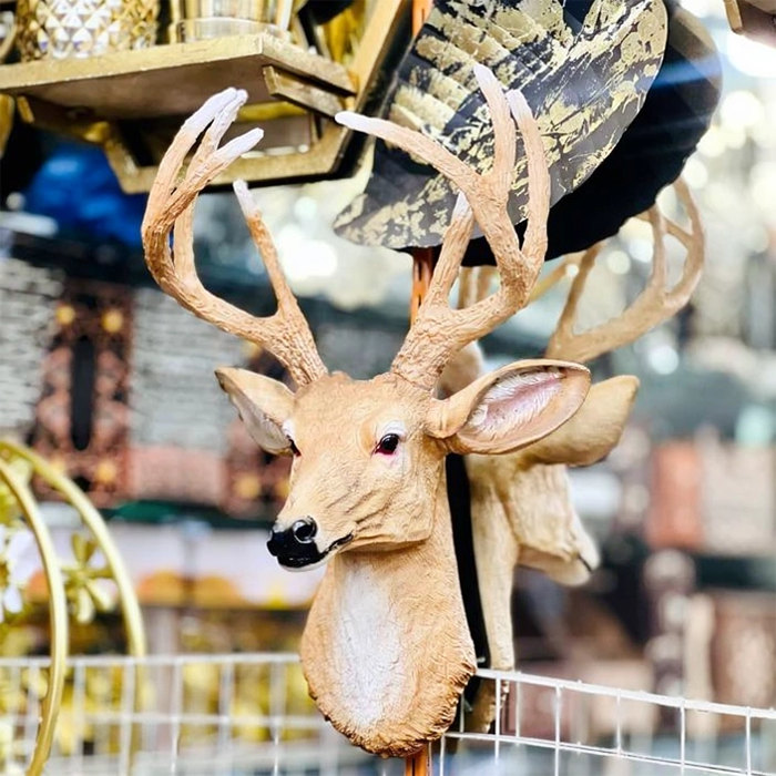 Deer Wall Hanging Face