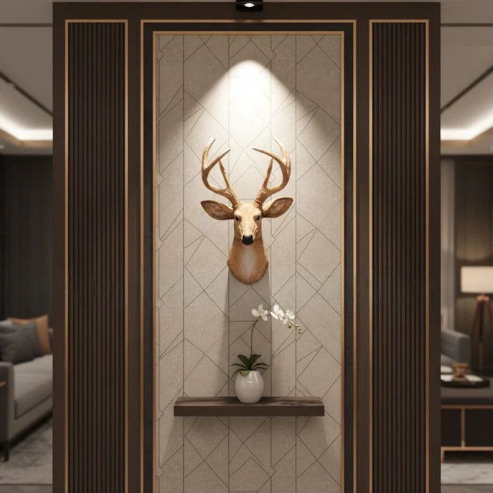 Deer Face Wall Hanging