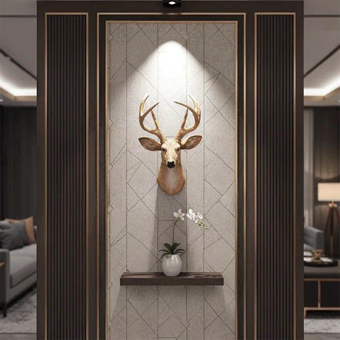 Deer Wall Hanging Face