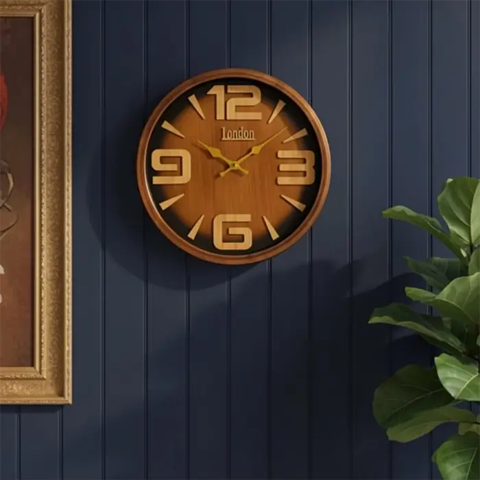 Designer London Branded Wall Clock