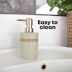 Diamante Bath Set (Set of 4)