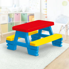 Dolu - Red And Yellow Picnic Table