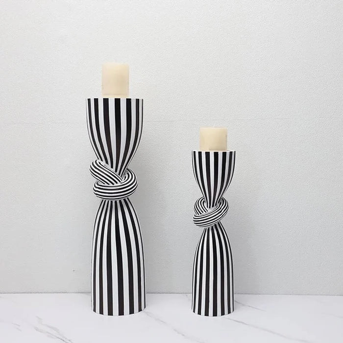 Striped Kink Candlestick Ornaments